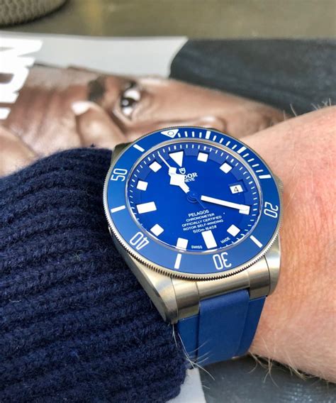 tudor pelagos blue dial review